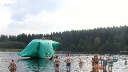 Bild: gis
Der Fichtelsee ist um eine Attraktion reicher.