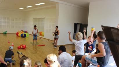 Bild: exb
Die Kinder hatten im Mehrgenerationenhaus viel Spaß.
