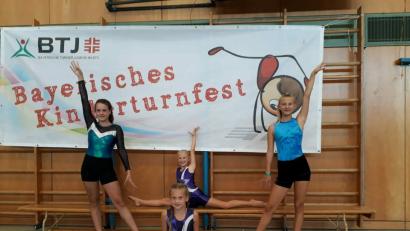 Bild: ndl
Mit guten Platzierungen im Gepäck kehrten die Turnerinnen vom Kinderturnfest zurück.