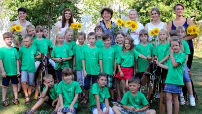 Bild: zer
Die "Schlauen Drachen" sind demnächst Schulkinder.
