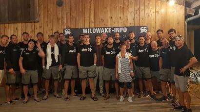 Bild: ihl
Das Handball-Team des THW Kiel war zu Gast am Wasserskilift am Steinberger See.