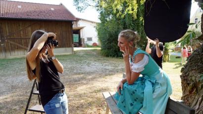 Bild: Alexander Unger
Die Oberpfalz-Medien haben ein Shooting für die Kandidatinnen zur Wahl der Miss Tracht organisiert.