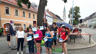 Bild: exb
Über gute Zeiten freuten sich die Athleten des Skiclubs beim letzten Lauf des OVL-Cups.