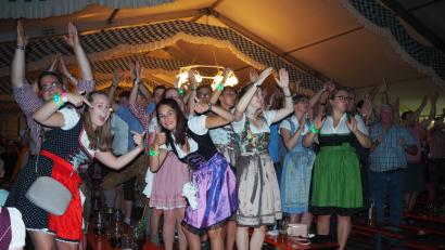 Bild: wmi
Das Weißbierfest am Samstag ist mit 3000 Besuchern der Höhepunkt beim Flex.