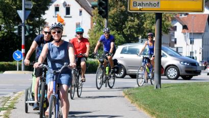 Bild: Stephan Huber
Gerade bei touristischen Radfahrern erfreut sich Amberg immer größerer Beliebtheit. Doch die Umsetzung des Radverkehrskonzepts kommt wegen personeller Engpässe diesem Boom nicht hinterher.