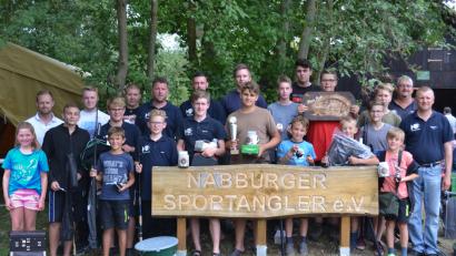 Bild: exb
Viel Spaß hatten die Jugendlichen beim Zeltlager der Sportangler an der Alten Naab.