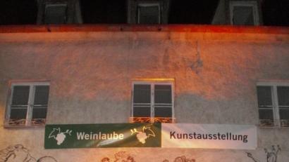 Bild: exb
Beim Altstadtfest am 18./19. August heißt es Abschied nehmen vom Weinhof des Kunstquartiers, Im Berg 7.