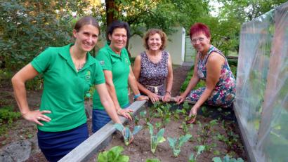 Bild: hcz
Diese vier Damen wollen sich um die Kindergruppe im Obst- und Gartenbauverein kümmern.