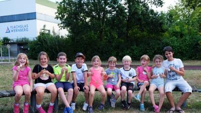 Bild: twi
Die Kinder freuten sich über ihre Medaillen