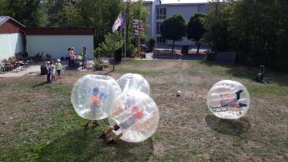 Bild: exb
Bei der Ferienaktion der Pfadfinder haben die Kinder viel Spaß.