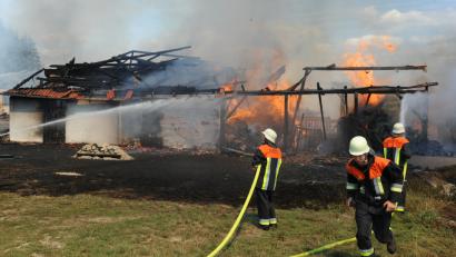 Bild: Gerhard Franz
Brand in Allertshofen