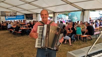 Bild: twi
Franz Maunz sorgte mit seiner Musik für Stimmung.