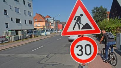 Bild: Gabi Schönberger
Sperrung Mooslohstrasse.