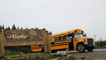 Bild: Praschel
Mit dem Schulbus in die Wildnis: Alaska