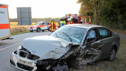 Bild: Alexander Auer
Unfall auf der B8 bei Pfatter