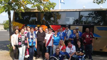 Bild: jma
Hertha- und Club- Fans vereint.