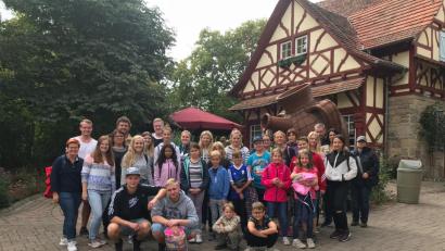 Bild: sne
Einen langen und aufregenden Tag genossen die Kinder und Jugendlichen mit der Jungen Union in Tripsdrill.