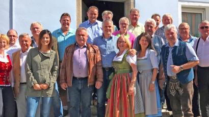 Bild: mef
Am Kirchweihmontag hat das Treffen der Bürgermeister und Behördenchefs Tradition.