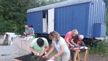 Bild: fz
Alleine 76 solcher Hinweistafeln sind nötig für die sieben Strecken der Zoigltour.