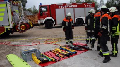 Bild: xri
Ausbildungstag der Feuerwehren.