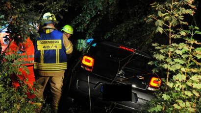 Bild: gf
Genau unterhalb der Maintenon-Brücke landete das Auto im Rosenbach.