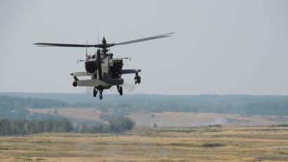 Bild: mor
Übung auf dem Truppenübungsplatz.