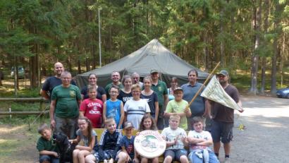 Bild: bk
Im Zeltlager der Scheibenschützen geht es drei Tage lang rund.