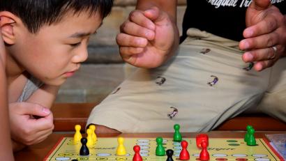 Bild: Petra Hartl
Lust auf eine Partie Mensch-ärgere-Dich-nicht? Kein Problem, die gehört auch zum Angebot des Denkmal-Tags.