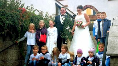 Bild: rbm
Hochzeit Melanie Graf aus Rottendorf und Felix Schreiner aus Vach/Fürth.