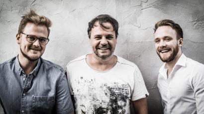 Bild: Sandalo Lopez
Jonas Falkenstein, Ricardo Parra, David Allstadt (von links) und Sandalo Lopez sind Banana Creme. Letzterer ist erst seit kurzem Teil der Band und nicht mit im Bild. Dafür hat er das Foto aber geschossen.