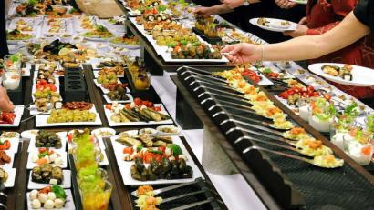 Bild: gf
Keine Wünsche offen am Buffet.