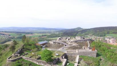 Bild: Michael Ascherl
Die Burg Waldeck aus der Luft.
