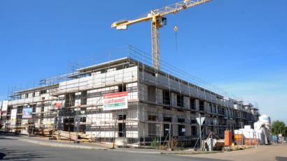 Bild: Stephan Huber
Der Gebäudekomplex des Seniorenprojekts an der Ecke Brentanostraße/Haager Weg.