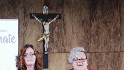 Bild: ld
Für die Typisierung in Ebnath gestaltete das Duo "Soulmate" ein besonderes Benefiz-Konzert in der Christuskirche in Neusorg.