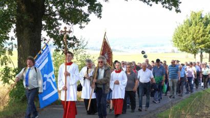 Bild: fvo
Viele Pilger sind am in Richtung Fahrenberg unterwegs.