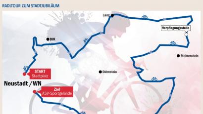 Bild: ms
Radltour zum Stadtjubiläum.