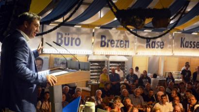 Bild: Gabriele Schönberger
Ministerpräsident Markus Söder in Weiden.