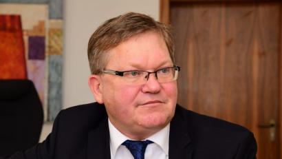 Bild: Petra Hartl
Oberbürgermeister Michael Cerny bleibt der Podiumsdiskussion am Freitagabend im Ringtheater fern.