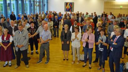 Bild: Dobmeier
Der SPD-Stadtverband dankt den Weidener Vereinen mit einem Empfang für ihr vielfältiges ehrenamtliches Engagement in der Max-Reger-Halle.