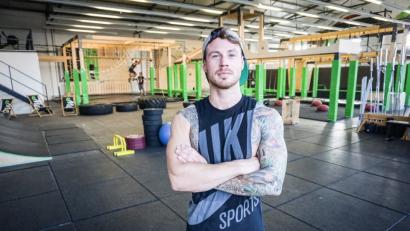 Bild: jut
Der Amberger David Reis, 32, nimmt an der dritten Staffel "Ninja Warrior Germany" teil.