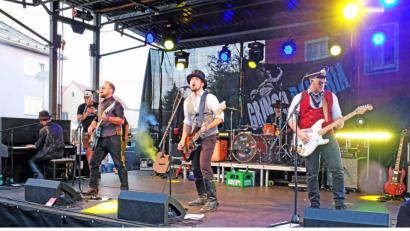 Bild: twi
Gute Stimmung herrschte auch bei der Vorband "Bavaria Gringo"