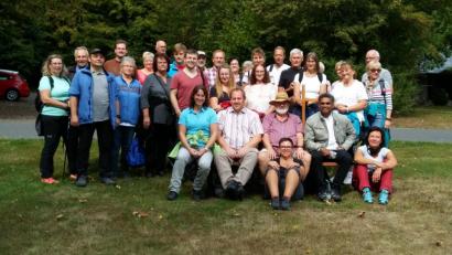 Bild: exb
Der beschwerliche Weg von Nagel nach Fuchsmühl schreckt die Fußwallfahrer auch dieses Jahr nicht ab.