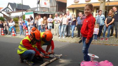 Bild: soj
Schauübungen sind das Salz, wenn sich eine Feuerwehr der Bevölkerung präsentiert.