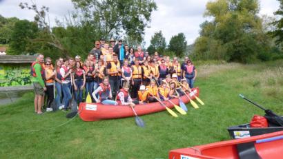 Bild: kari
Bei der zweitägigen Kanu-Tour hatten alle 50 Teilnehmer sehr viel Spaß.