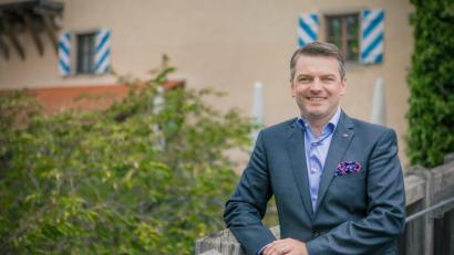 Bild: Norbert Eimer
Johannes Lehberger, seit einem Jahr Burgdirektor.