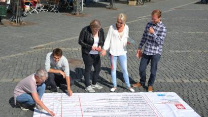 Bild: fuw
Die Caritas Weiden klärt über Spielsucht auf