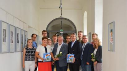 Bild: exb
Die Gruppe beim Besuch in Regensburg.