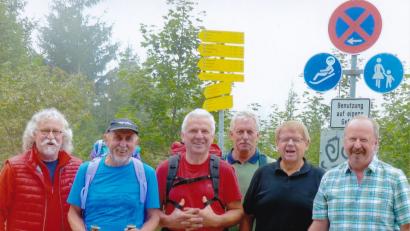 Bild: prh
Mit dem Aufstieg auf die Gotzenalm haben die "Ilsenbacher Wanderer" die letzte Etappe ihrer Wanderung vom Bodensee zum Königssee gemeistert.