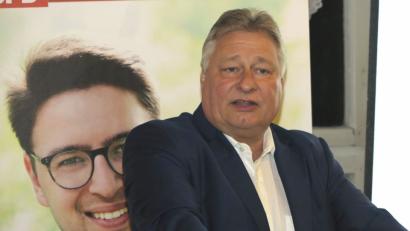 Bild: Hirsch
SPD-Verkehrsexperte Martin Burkert kündigte neue Bundesprogramme zur Verkehrslenkung an.