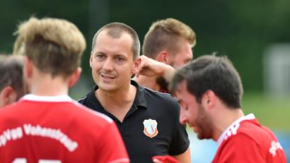 Bild: A. Schwarzmeier
Trainer Matthias Müller von der SpVgg Vohenstrauß